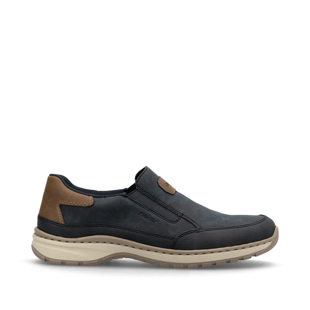 Rieker Men's 03365-14 Blue Combination