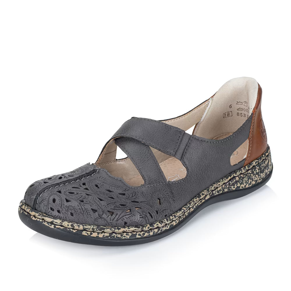 Rieker Women's 46352-45 Grey
