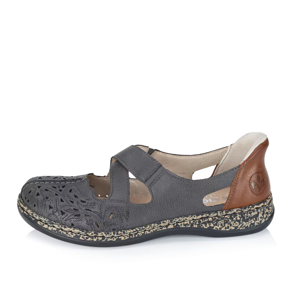 Rieker Women's 46352-45 Grey