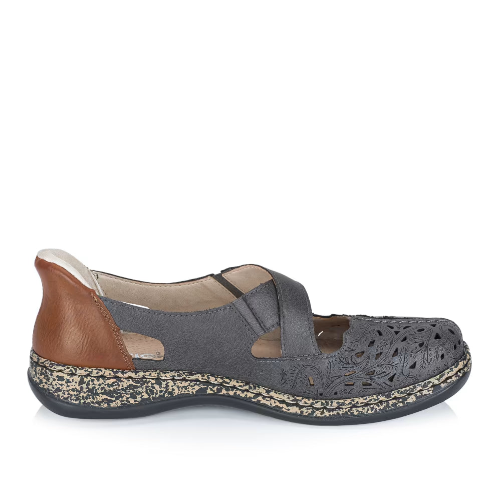 Rieker Women's 46352-45 Grey