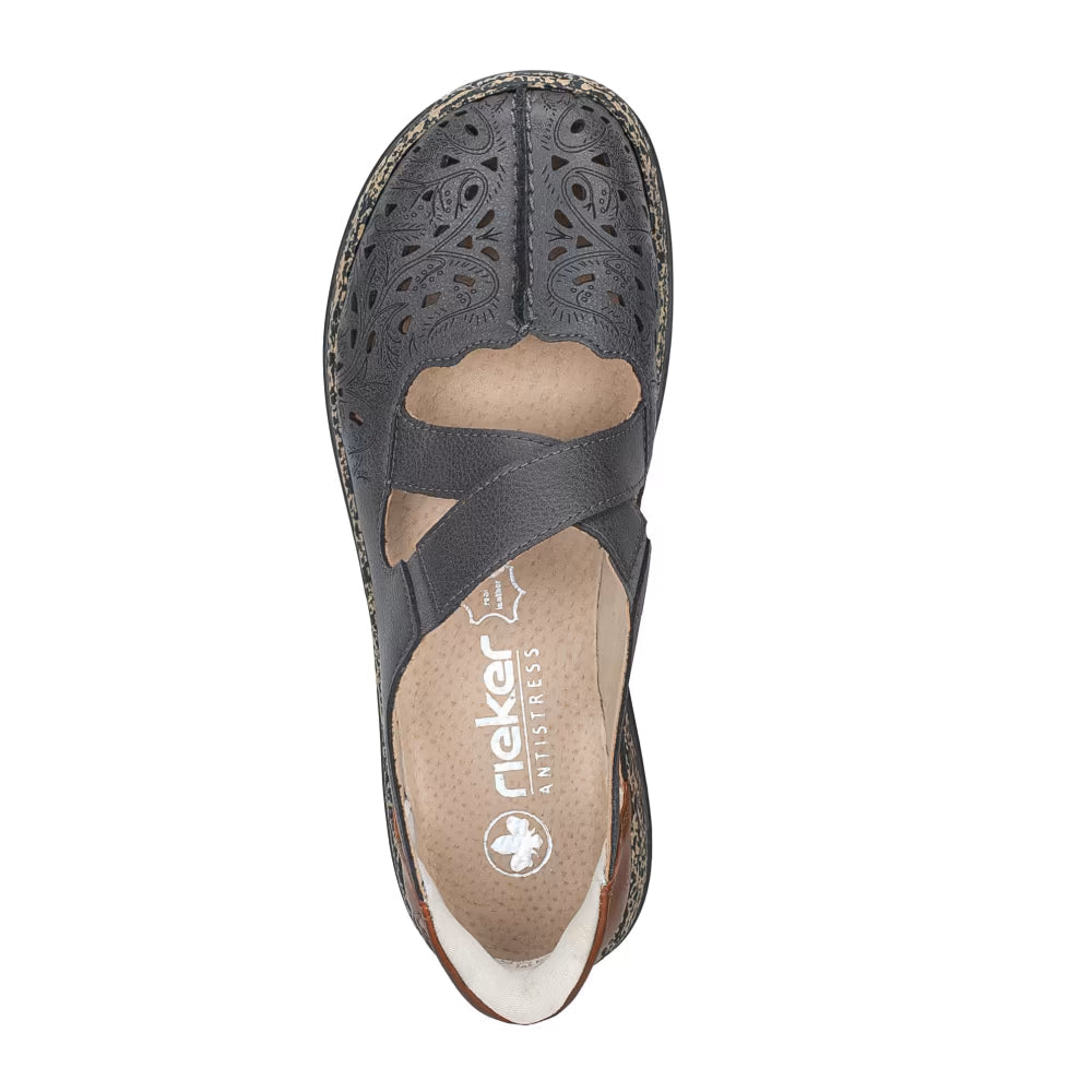 Rieker Women's 46352-45 Grey