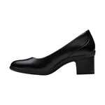 Clarks Women’s Shaya Poppy Black Leather