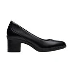 Clarks Women’s Shaya Poppy Black Leather