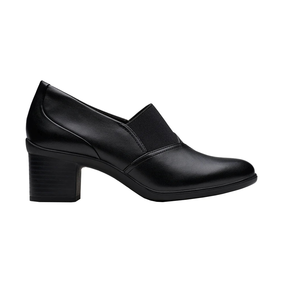 Clarks Women’s Shaya Tess Black Leather