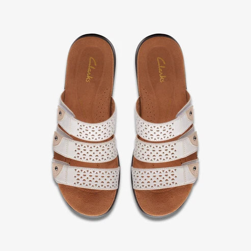 Clarks Women’s Kitly Walk White