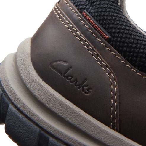 Clarks Men's Walpath Step Dark Brown Leather