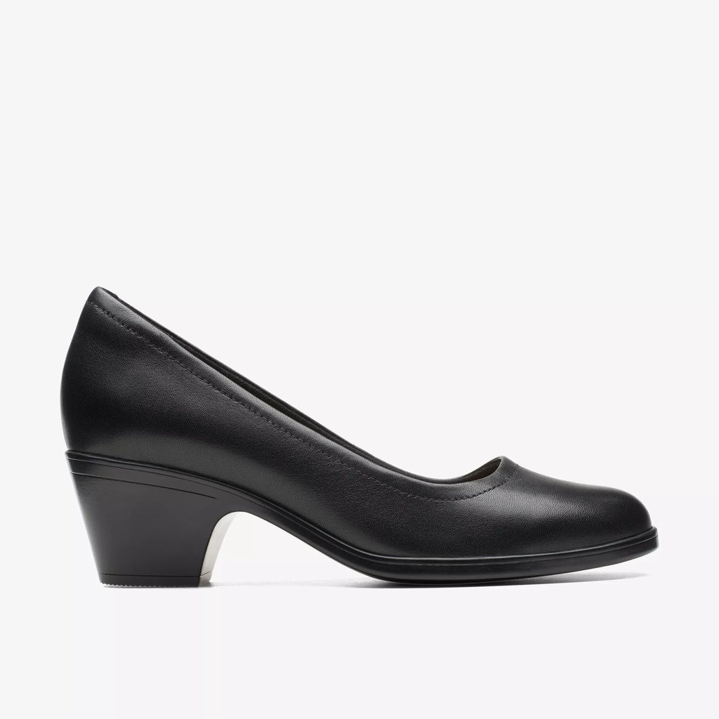 Clarks Women’s Emily2 Ruby Black Leather
