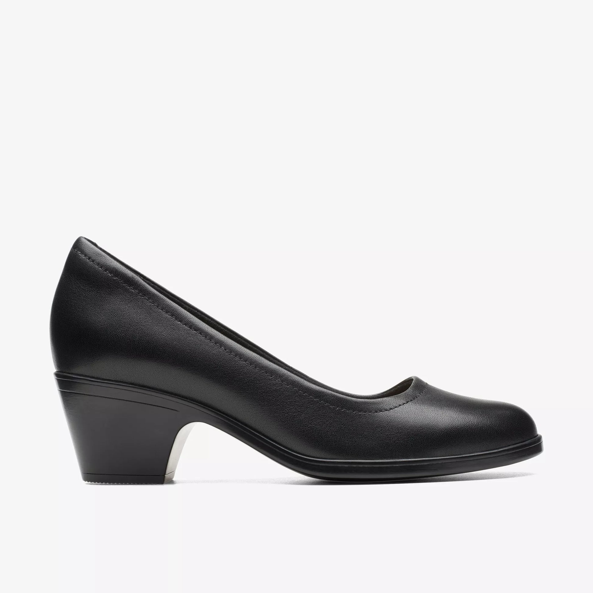 Clarks Women’s Emily2 Ruby Black Leather