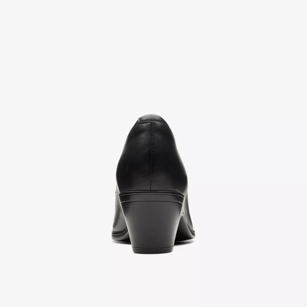 Clarks Women’s Emily2 Ruby Black Leather
