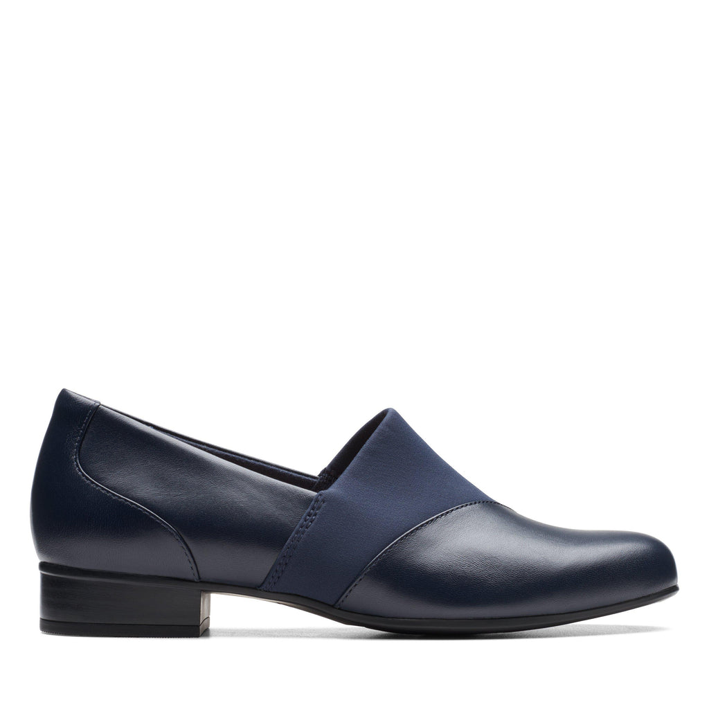 Clarks Women’s Juliet Gem Navy Leather