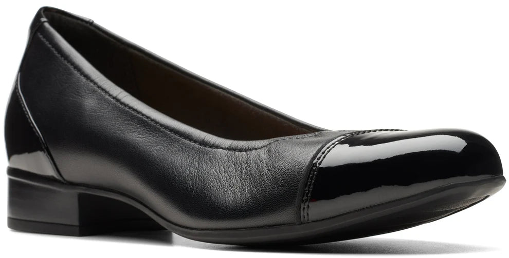 Clarks Women’s Juliet Step Black Leather
