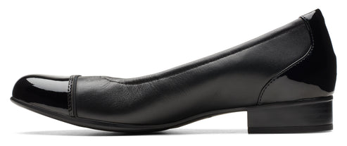 Clarks Women’s Juliet Step Black Leather