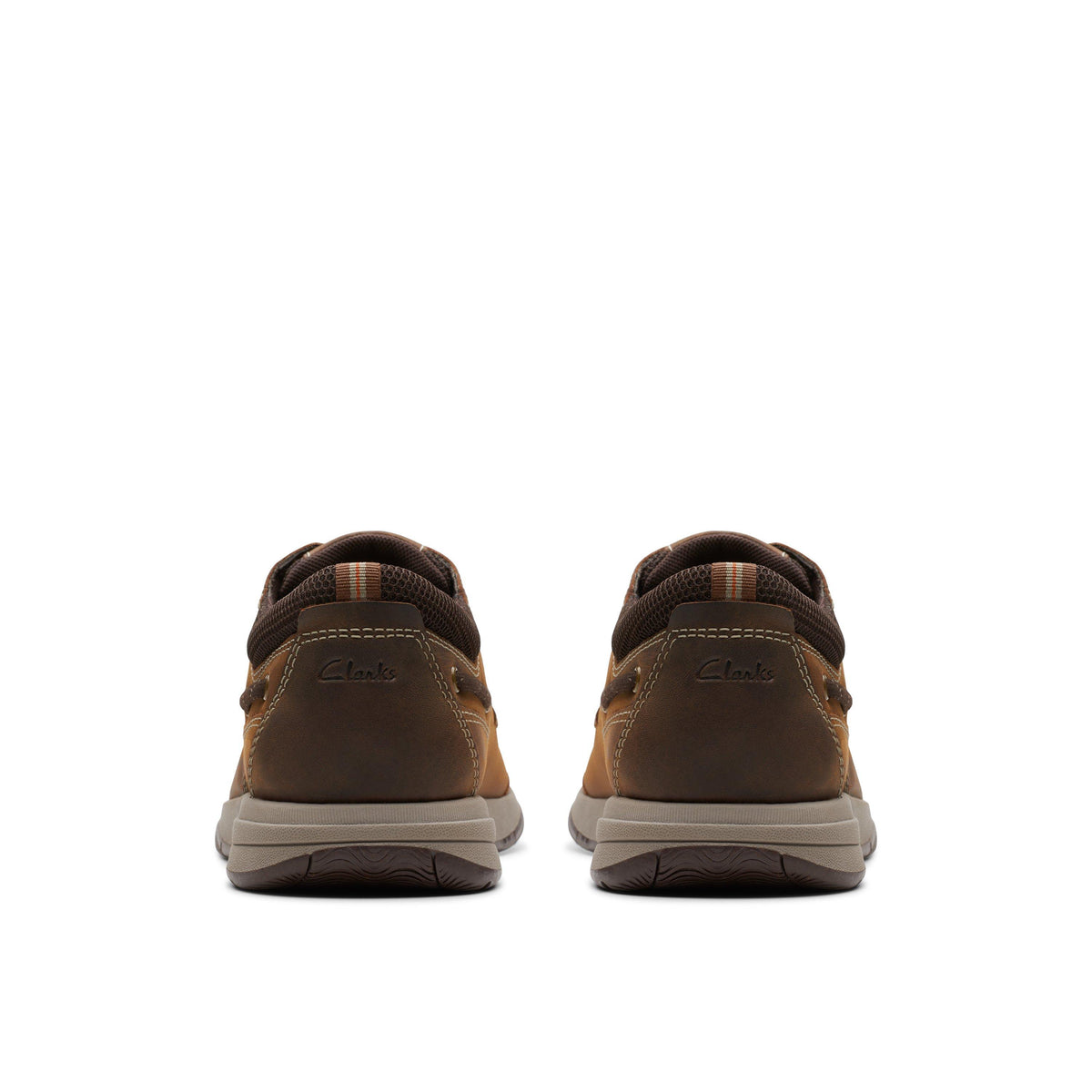 Clarks Men's Sailview Lace Light Beeswax Leather