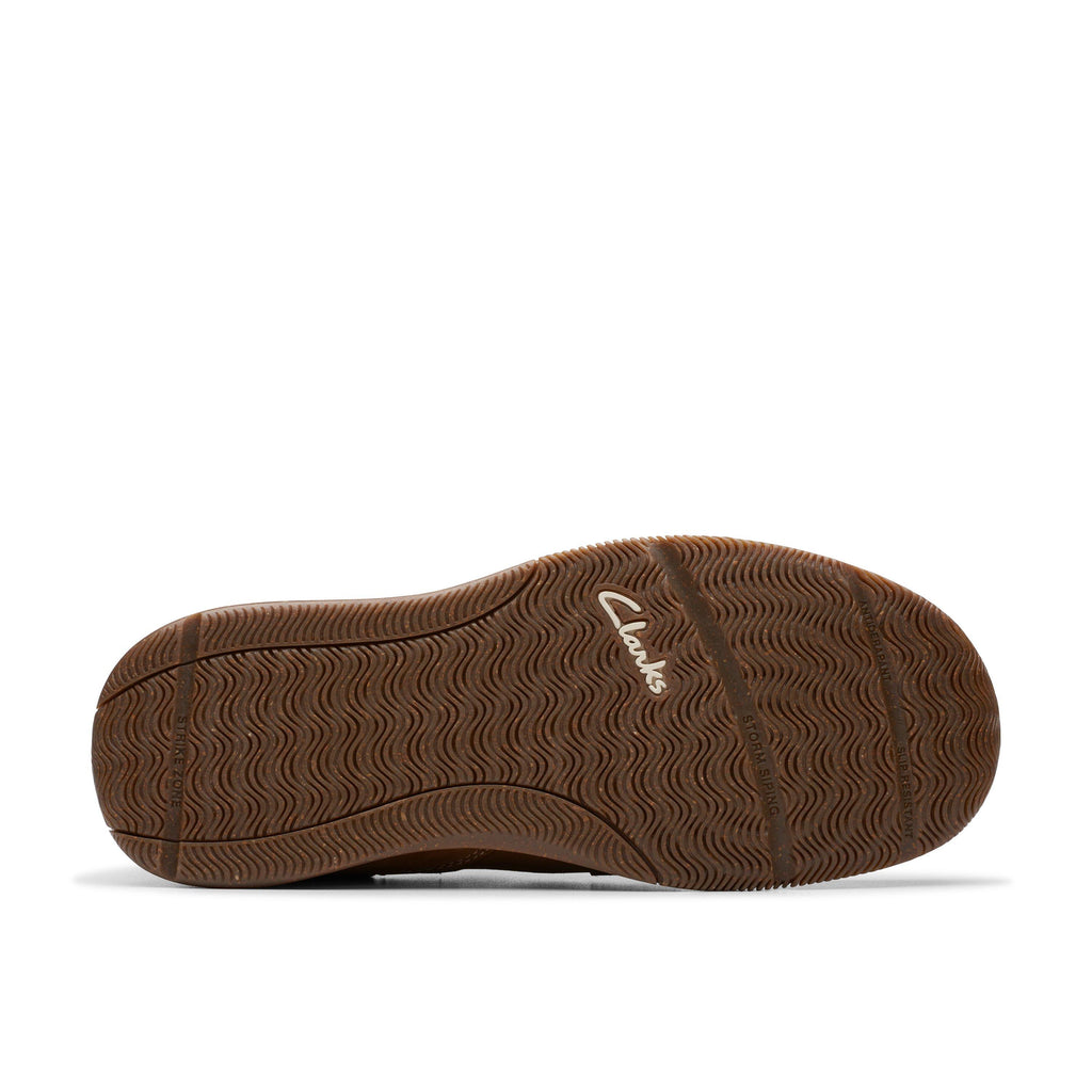 Clarks Men's Sailview Lace Light Tan Nubuck