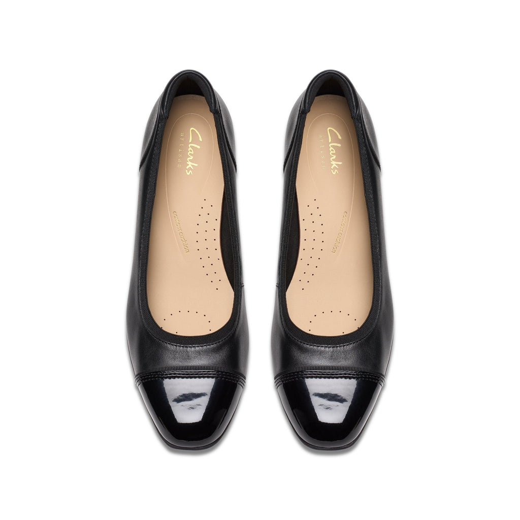 Clarks Women’s Krystine May Black Leather