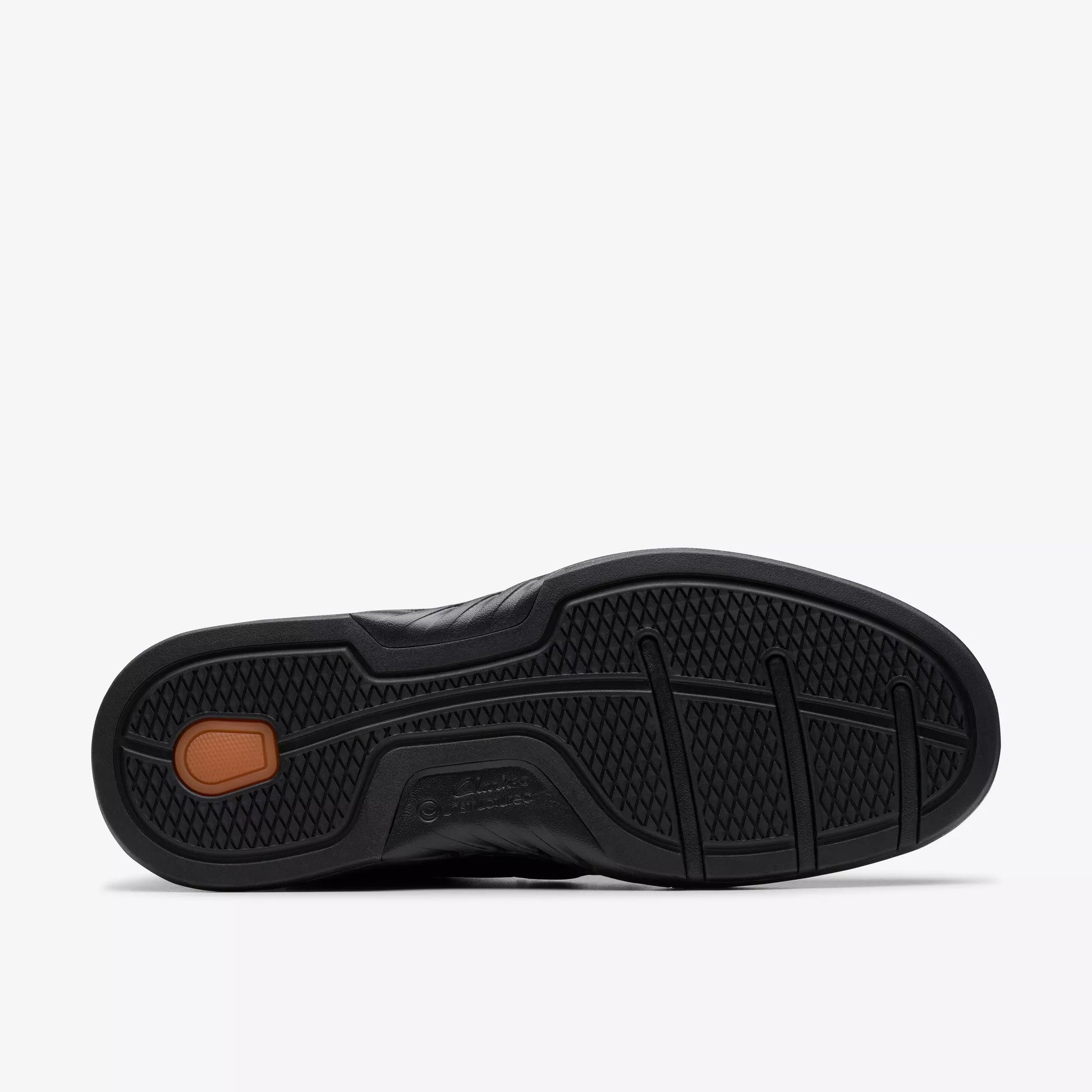Clarks Men's Un Briley Pace Black Leather