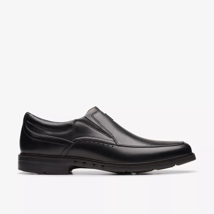 Clarks Men's Un Kendric Go Black Leather