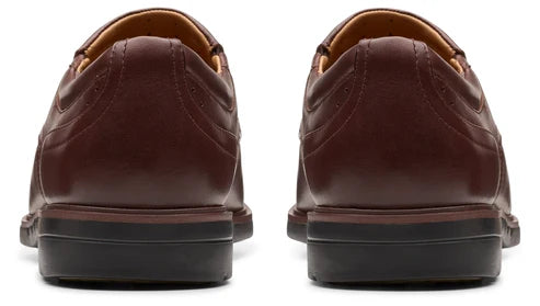 Clarks Men's Un Kendric Go Mahogany Leather