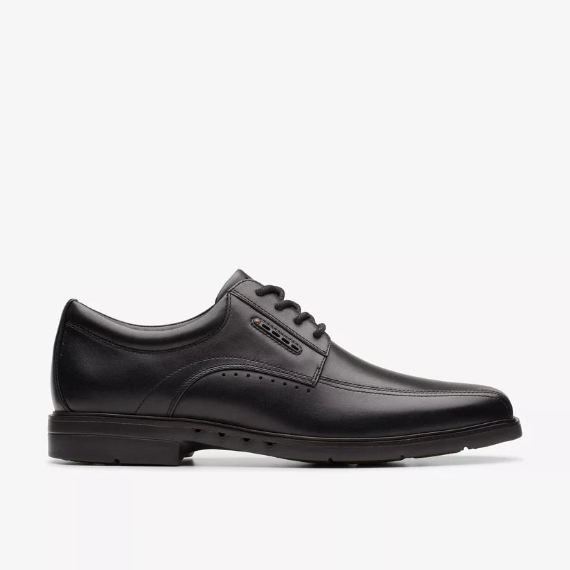 Clarks Men's Un Kendric Way Black Leather