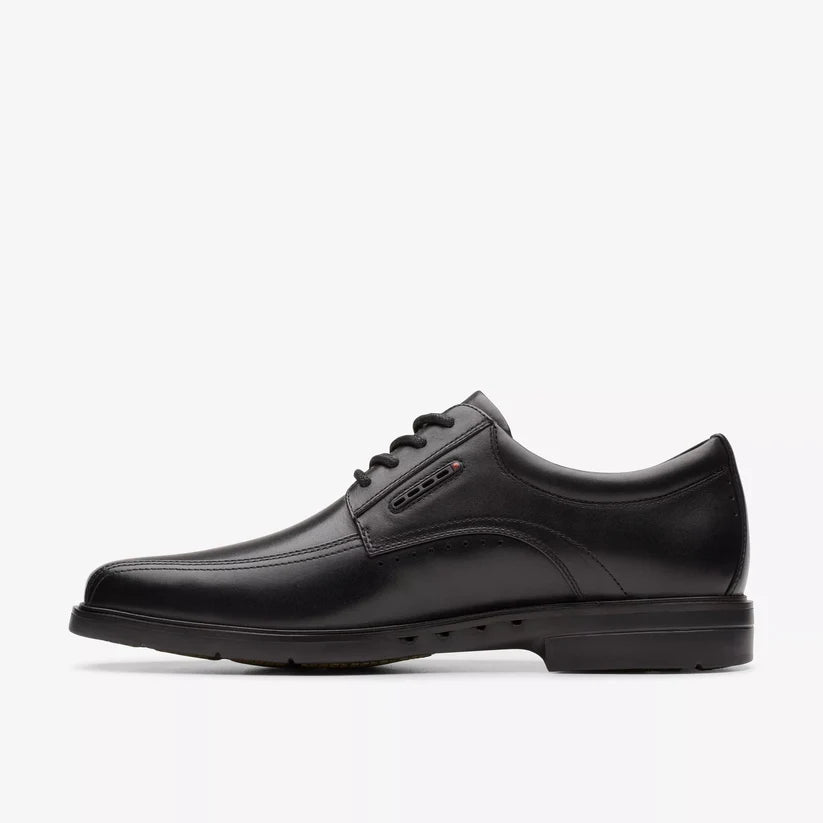 Clarks Men's Un Kendric Way Black Leather