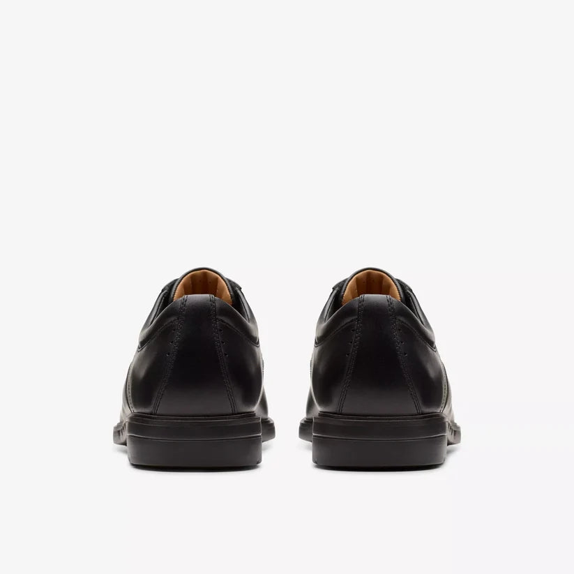 Clarks Men's Un Kendric Way Black Leather