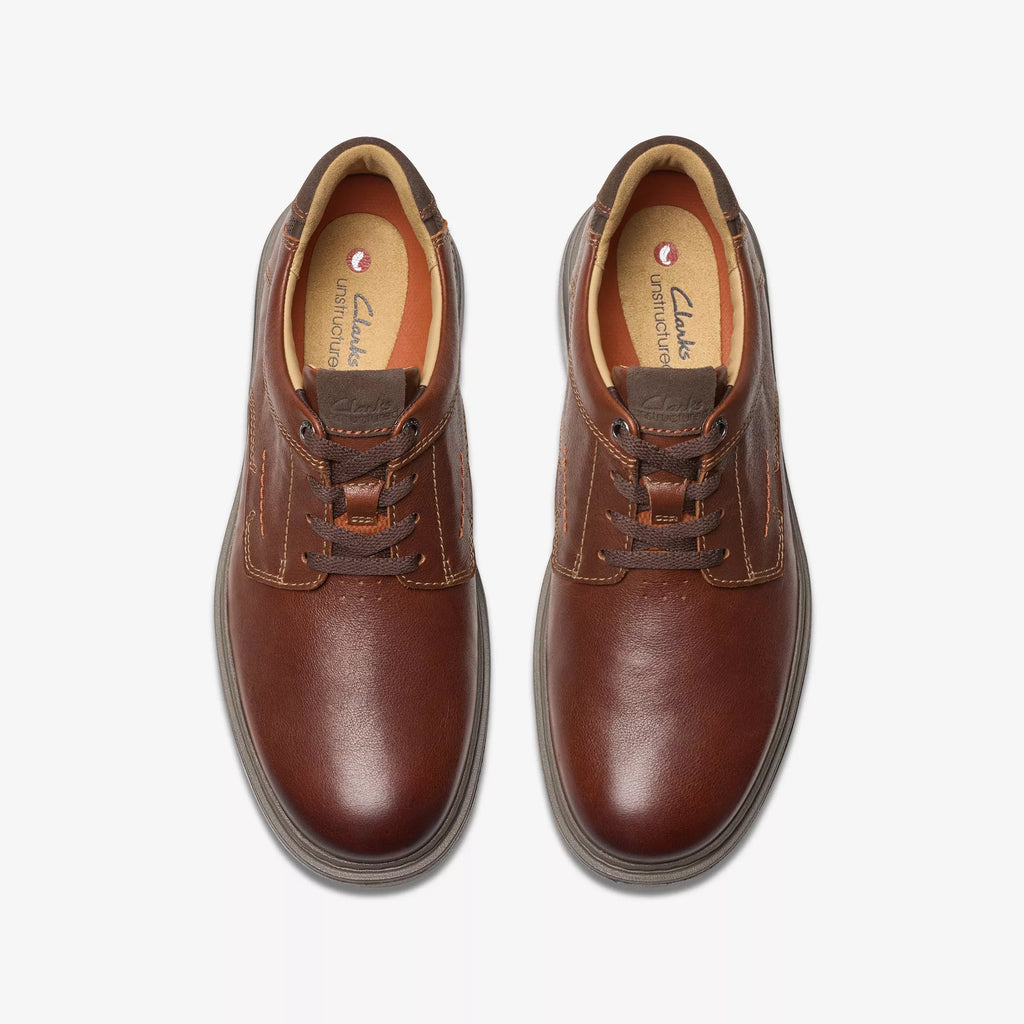 Clarks Men's Un Briley Pace Tan Leather