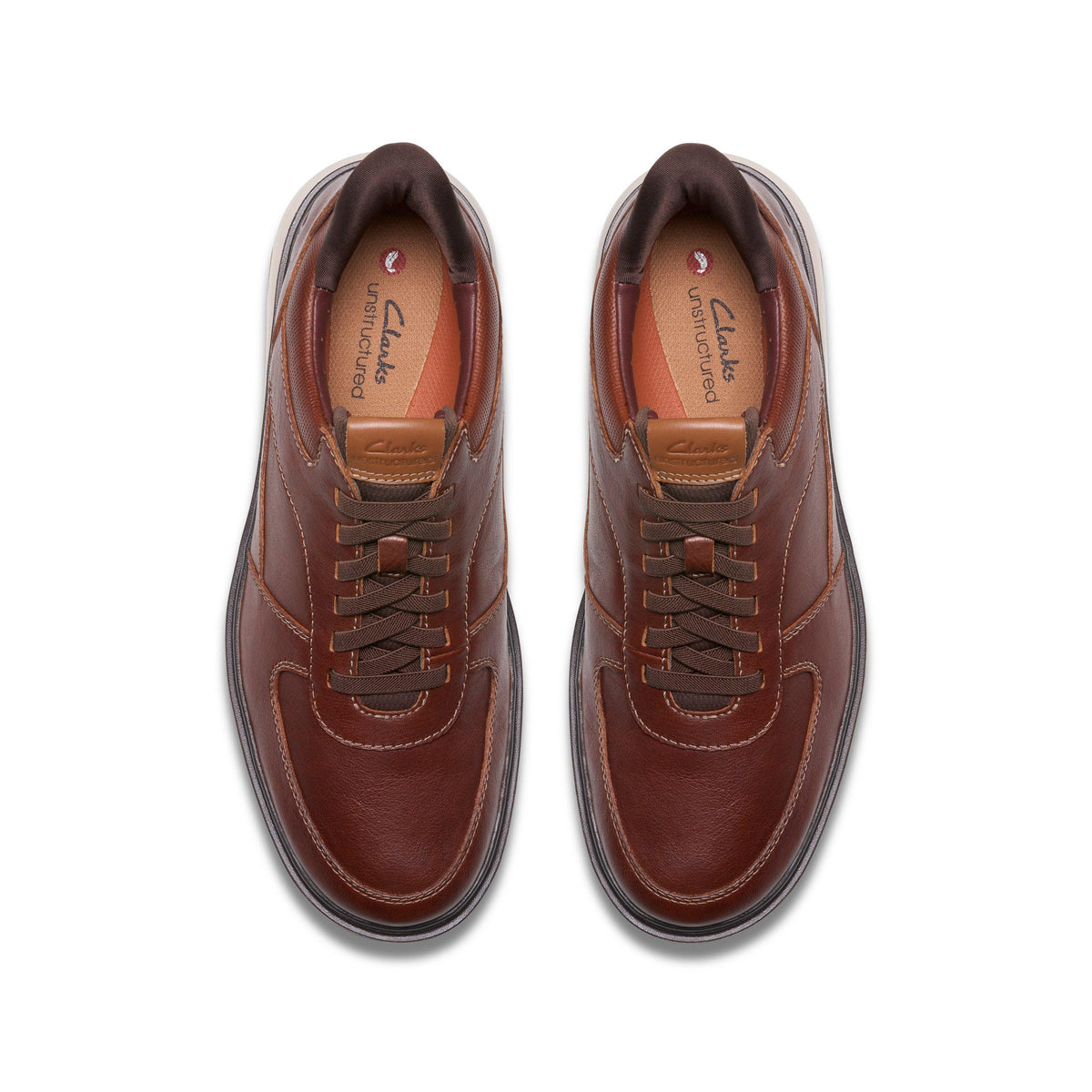 Clarks Men's Un Briley Tie /Dark tan