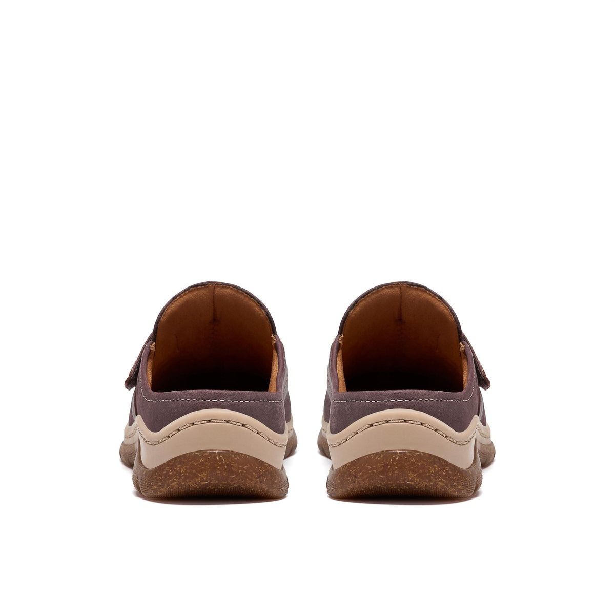 Clarks Women’s Orlene Clog Plum leather