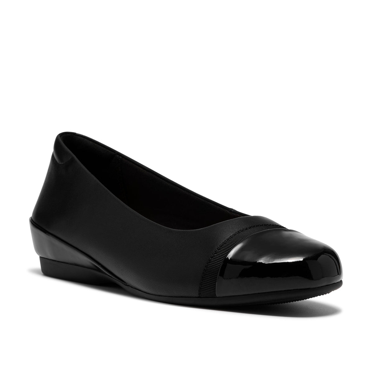 Clarks Women’s Cathrynn dusk / Black pat