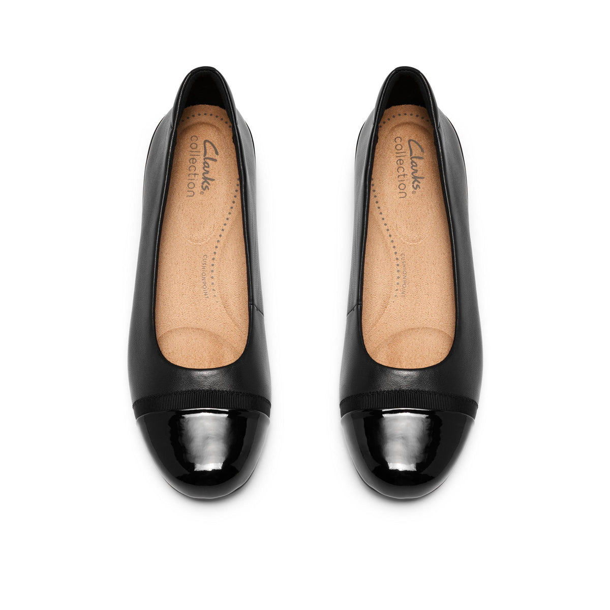 Clarks Women’s Cathrynn dusk / Black pat