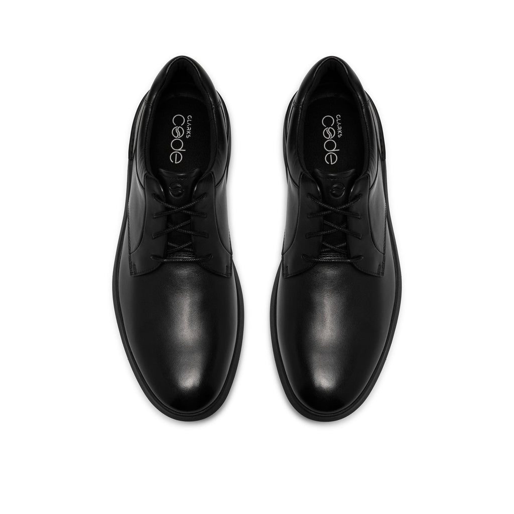 Clarks Men's Code H Plain /Black smooth