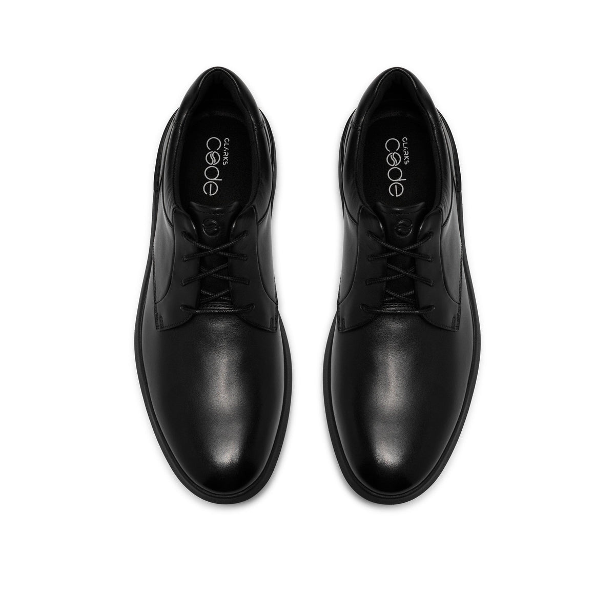 Clarks Men's Code H Plain /Black smooth