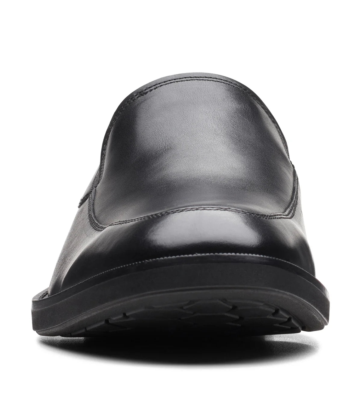 Clarks Men's Un hugh Step Black Leather