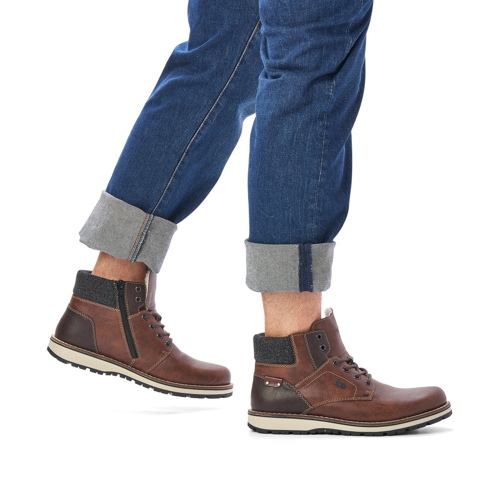 Rieker Men's 38434-26 Brown