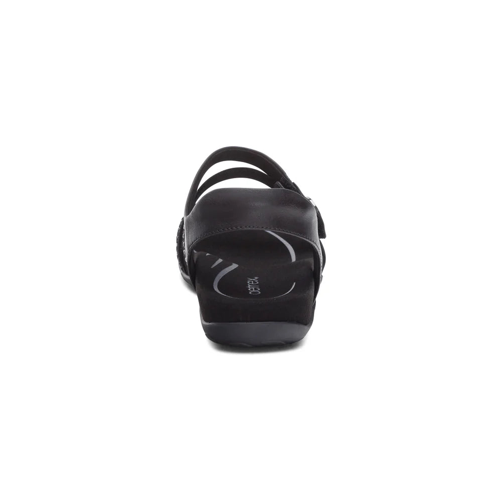 Aetrex Women's Jess Black Sparkle