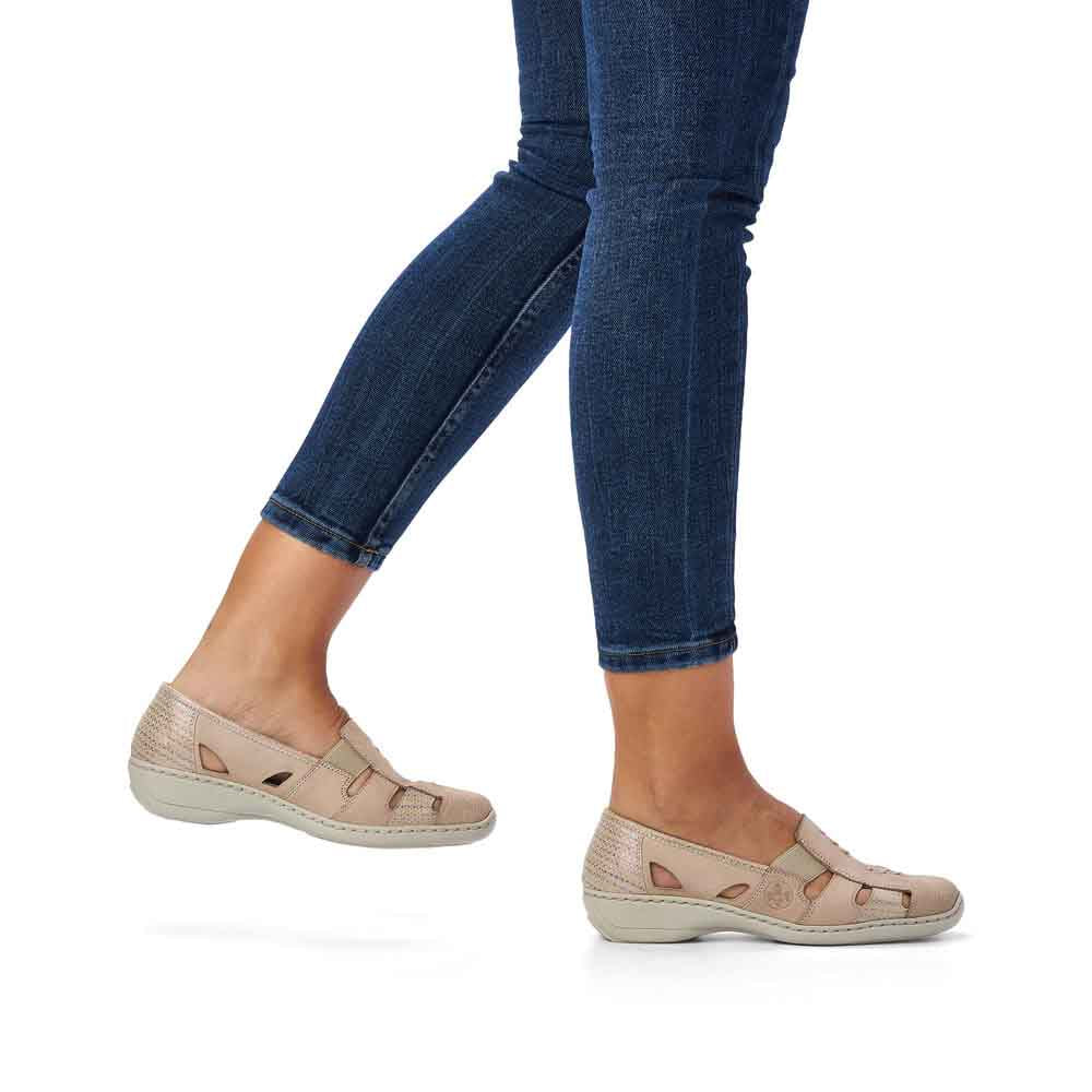 Rieker Women's 41385-60 Beige
