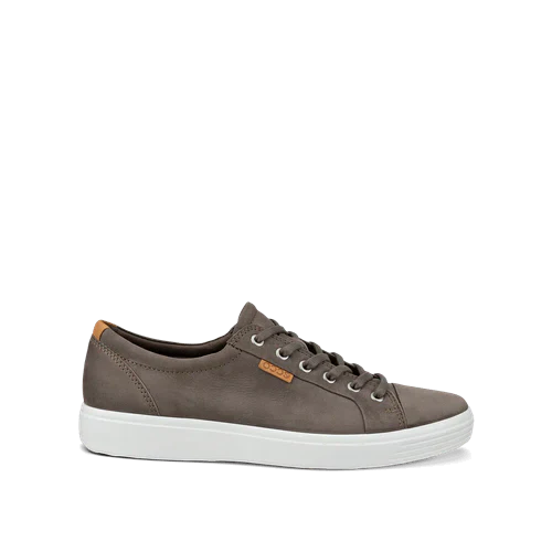 Ecco Men’s Soft 7 City Sneaker in Dark Clay