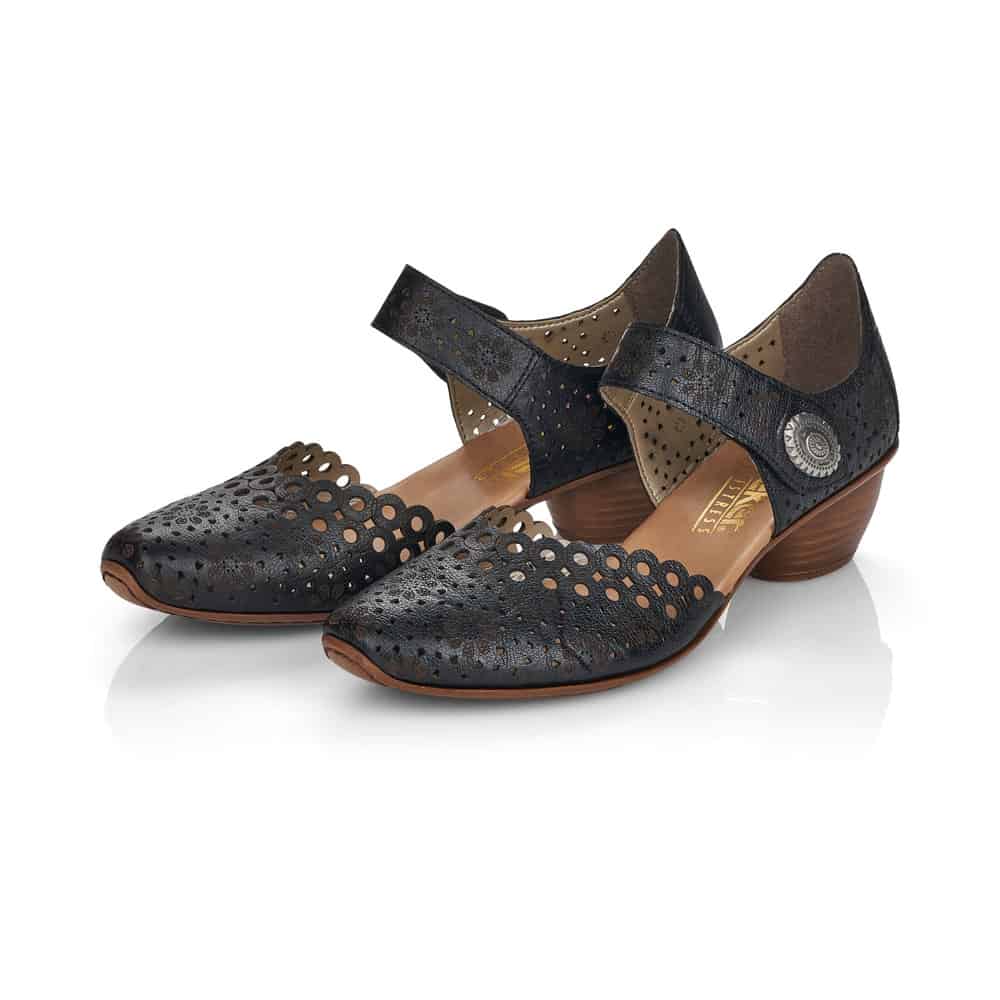 Rieker Women's 43753-00 Black