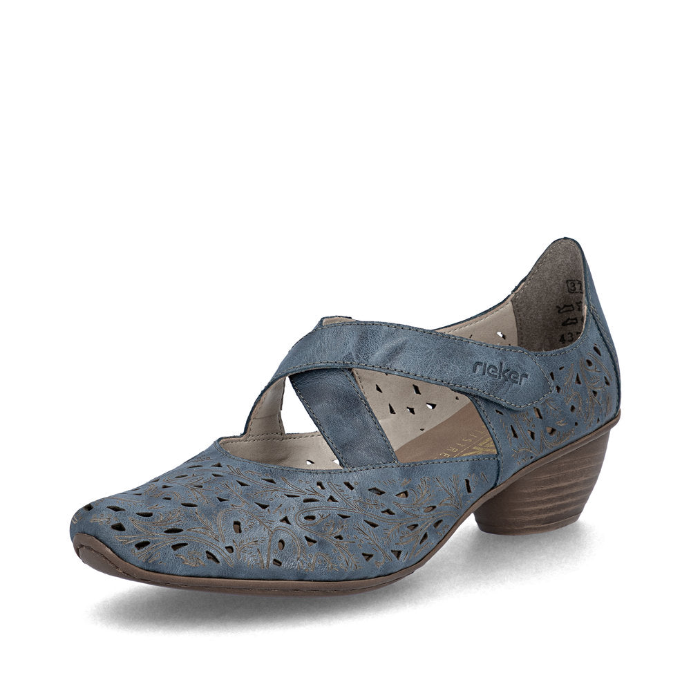 Rieker Women's 43773-12 Blue