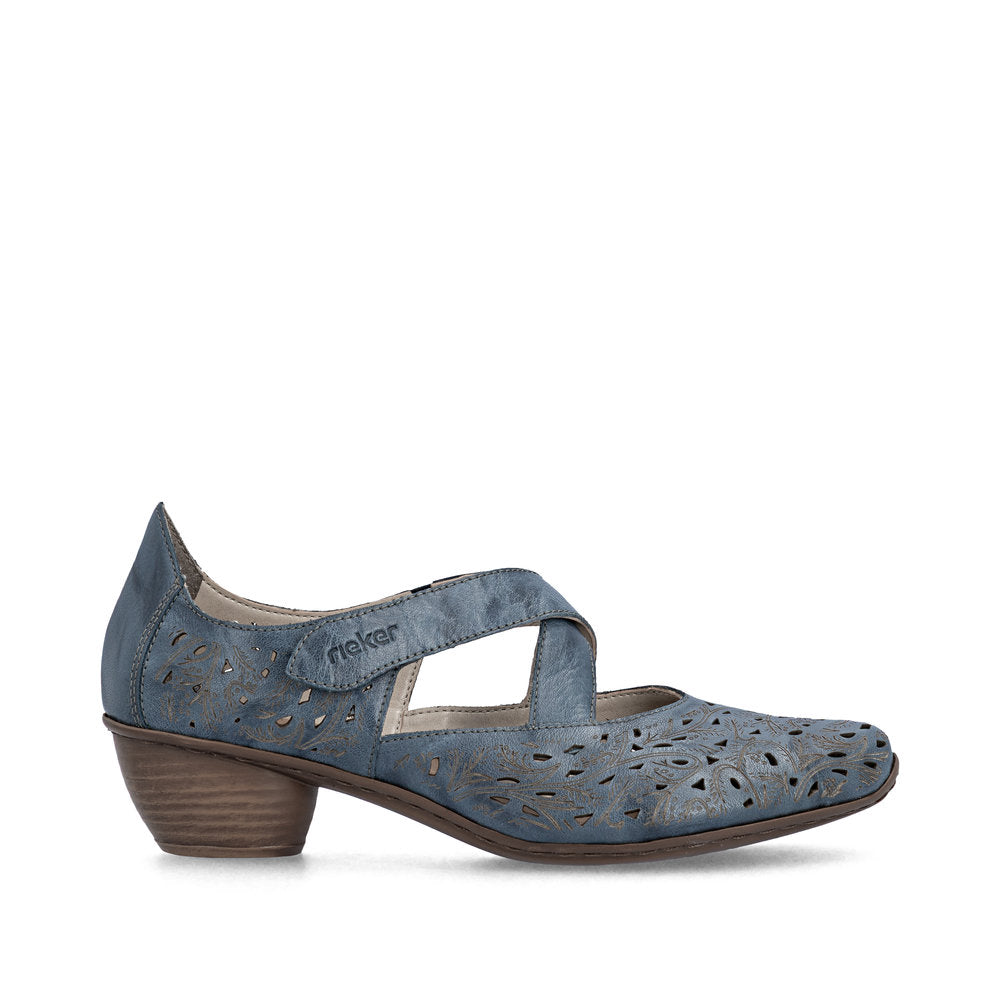 Rieker Women's 43773-12 Blue