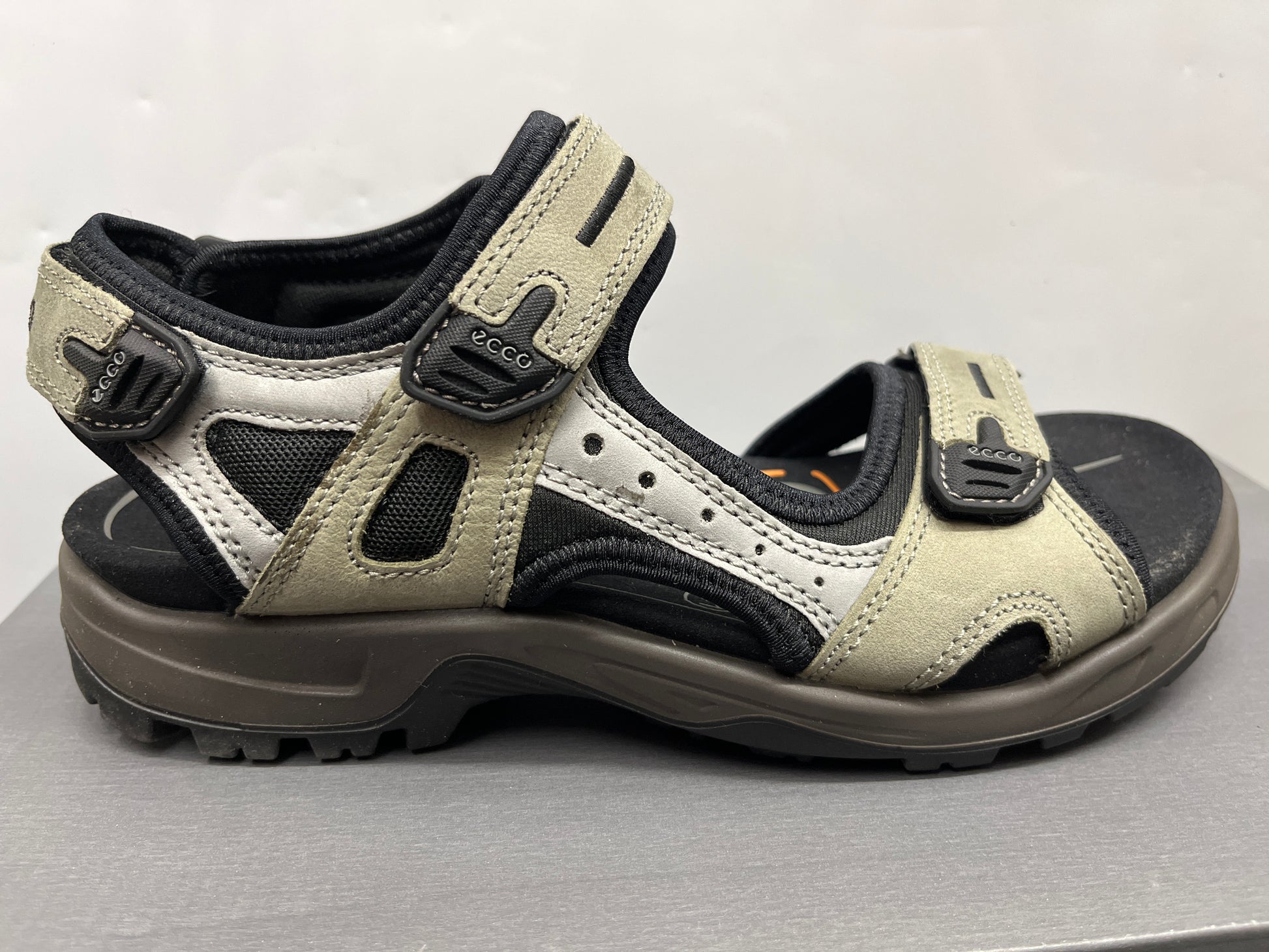 Ecco men’s Offroad yucatan sandal/ Vetiver/wild dove