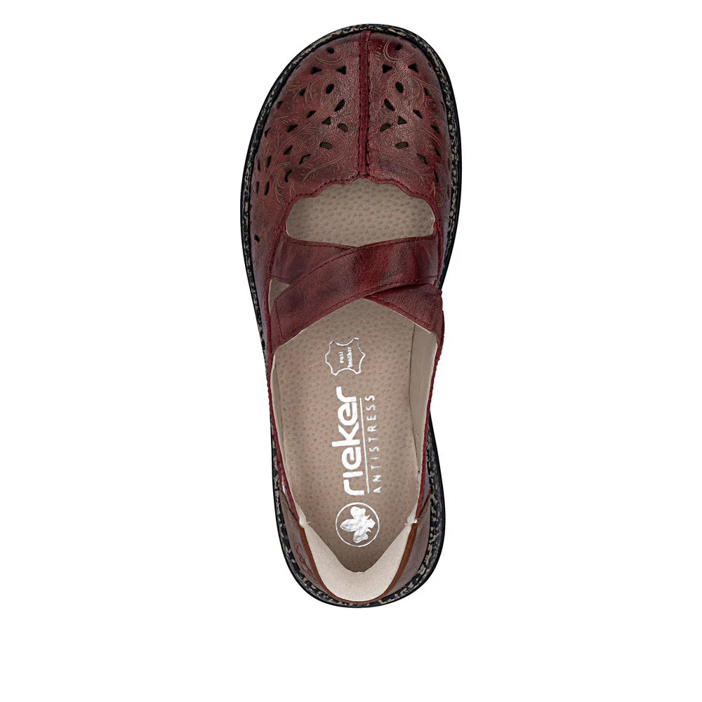 Rieker Women's 46352-33 Red