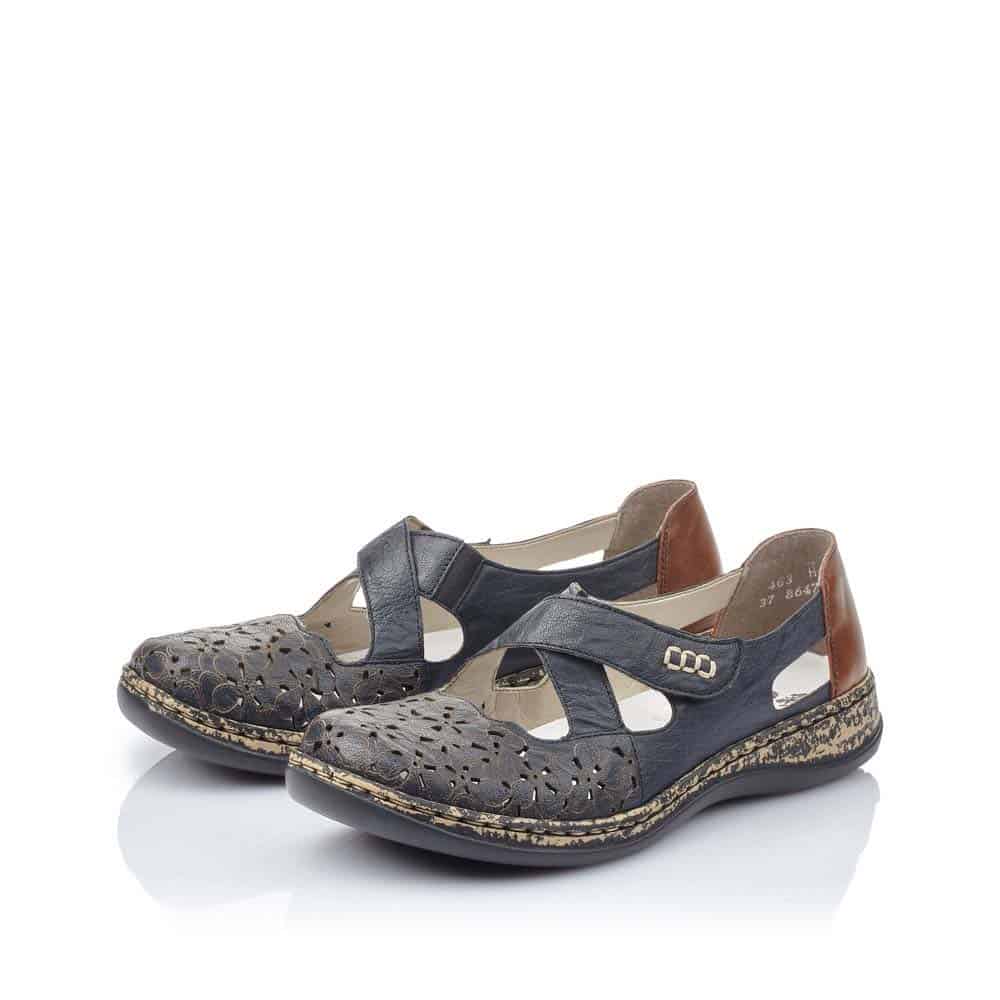 Rieker Women's 463H4 Blue