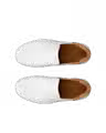 Ecco Men's Soft 7 easy slip on white/lion