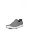 Ecco Men's Soft 7 easy slip on steel/steel