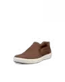 Ecco Men's Soft 7 easy slip on cocoa brown/cocoa brown