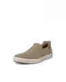 Ecco Men's Soft 7 easy slip on nutmeg brown / Cashmere