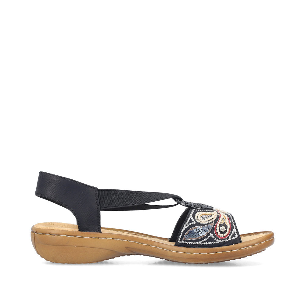 Rieker Women's 608B4-00 Black