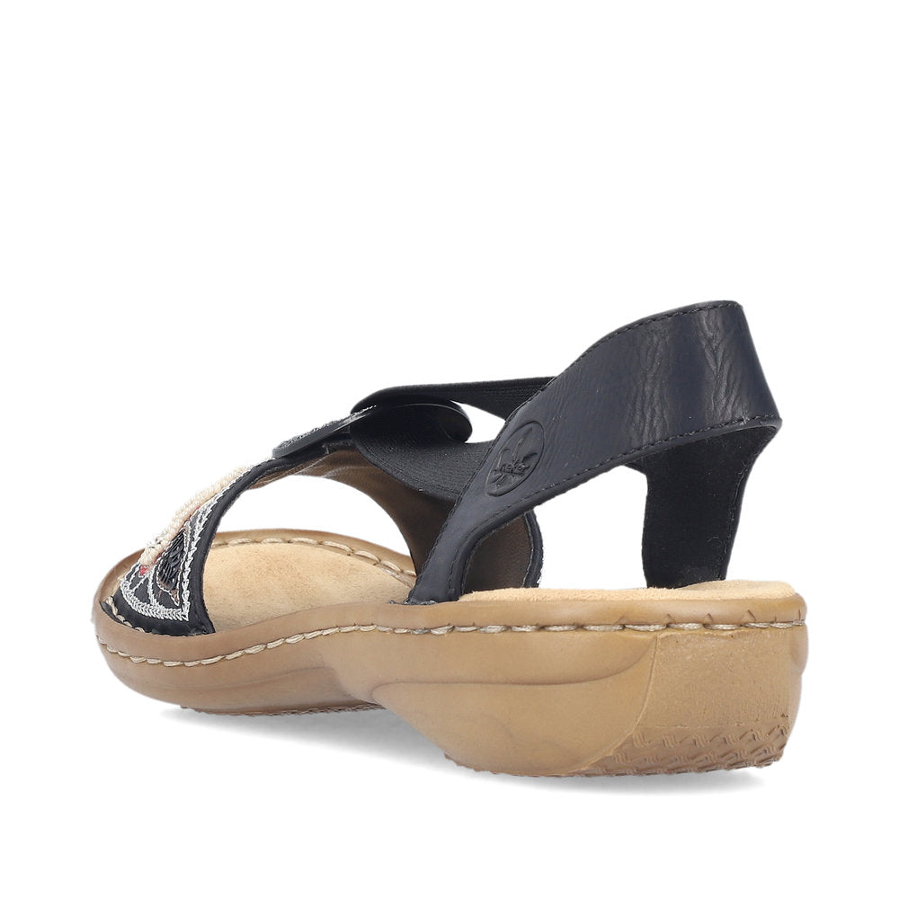 Rieker Women's 608B4-00 Black