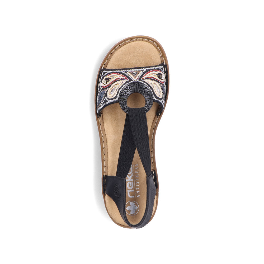 Rieker Women's 608B4-00 Black